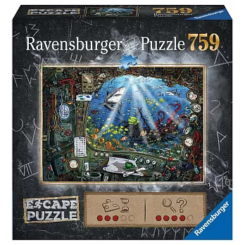 德國Ravensburger維寶拼圖 Escape系列潛水艇(759P)