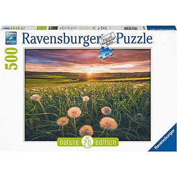 德國Ravensburger維寶拼圖 夕陽下的蒲公英(500P)