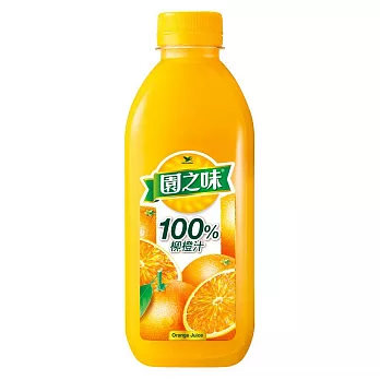 園之味100% 柳橙汁900ml