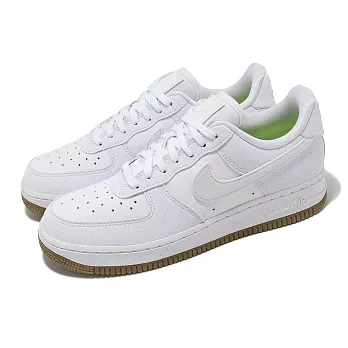 Nike 休閒鞋 Wmns Air Force 1 07 NN White Gum 女鞋 AF1 白 灰 膠底 FN6326-100
