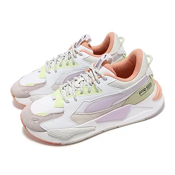 Puma 休閒鞋 RS-Z Candy Wns 女鞋 白 紫 拼接 緩衝 低筒 運動鞋 38858702