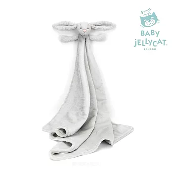 英國 JELLYCAT 安撫毛毯 雲灰銀兔