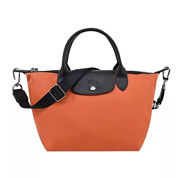 LONGCHAMP LE PLIAGE ENERGY系列再生尼龍短把兩用包(小) 赭黃