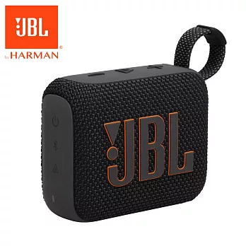 JBL GO 4 可攜式防水藍牙喇叭 黑色