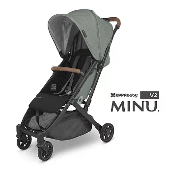 【UPPAbaby】魅力都會時尚推車。MINU V2 大地綠 (贈禮：杯架)