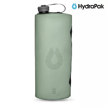 HydraPak Seeker 4L 摺疊儲水袋 河谷綠