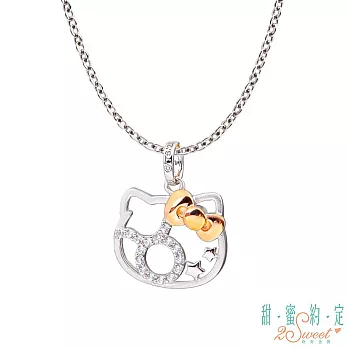 甜蜜約定 HelloKitty 金牛座Taurus Kitty純銀墜子 送白鋼項鍊