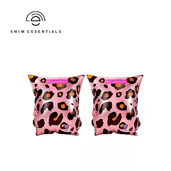 Swim Essentials 荷蘭 兒童充氣臂圈(2-6Y) - 玫瑰金小花豹