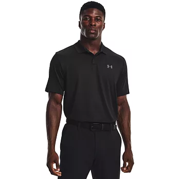 Under Armour 男 Performance 3.0 短POLO-黑-1377374-001 L 黑色