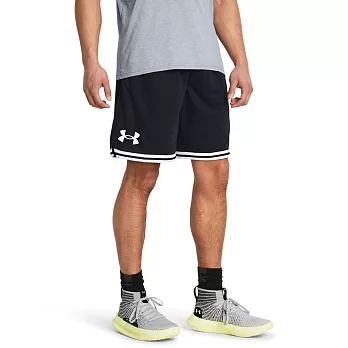 Under Armour 男 Perimeter 10吋籃球短褲-黑-1383392-001 L 黑色