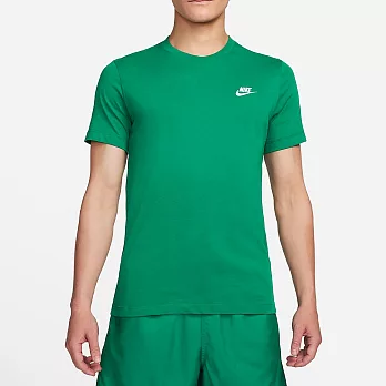 NIKE AS M NSW CLUB TEE 男短袖上衣-綠-AR4999365 XL 綠色