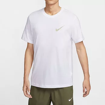 NIKE AS M NK DF TEE LBR SLUB NRG 男短袖上衣-白-FQ3867100 L 白色