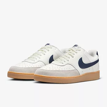 NIKE COURT VISION LO 男休閒鞋-白藍-HF1068133 US6 白色