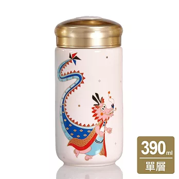 《乾唐軒活瓷》小龍俠隨身杯 / 小 / 單層 / 淺粉色 390ml 無 淺粉