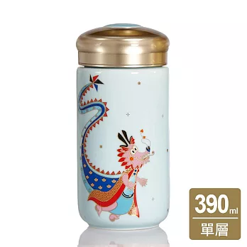 《乾唐軒活瓷》小龍俠隨身杯 / 小 / 單層 / 水青色 390ml 無 水青