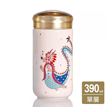 《乾唐軒活瓷》小龍女隨身杯 / 小 / 單層 / 淺粉 390ml 無 淺粉