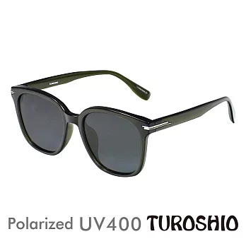 Turoshio太空尼龍偏光太陽眼鏡 金屬裝飾線經典款  J5213 C2 抹茶透綠