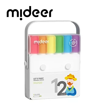 MiDeer 可洗彩色筆(12色)