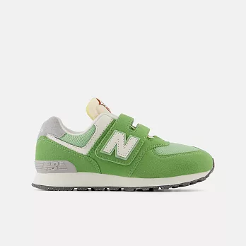 New Balance 574 系列 中大童 休閒鞋 綠-PV574RCC-W 19 綠色