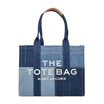 MARC JACOBS  THE TOTE 丹寧牛仔手提/肩背托特包-大/ 藍