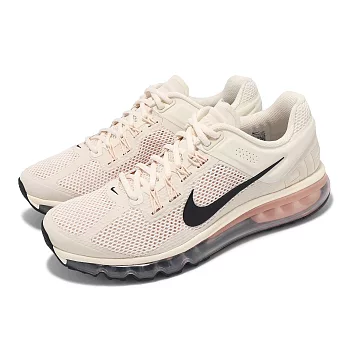 Nike 休閒鞋 Air Max 2013 男鞋 米白 粉 氣墊 緩衝 厚底 運動鞋 HF3660-100