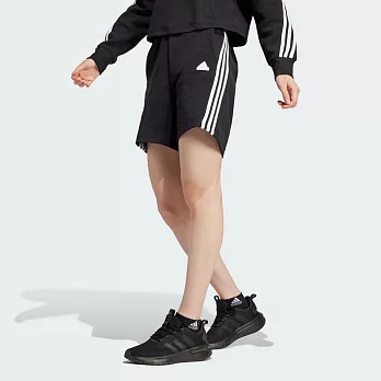 ADIDAS W FI 3S SHORT 女休閒短褲-黑-IP1543 XS 黑色