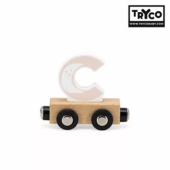 【Tryco】木製字母火車-單入- 字母C