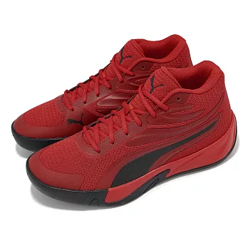 Puma 籃球鞋 Court Pro 男鞋 紅 黑 入門款 緩衝 抓地 運動鞋 31082902