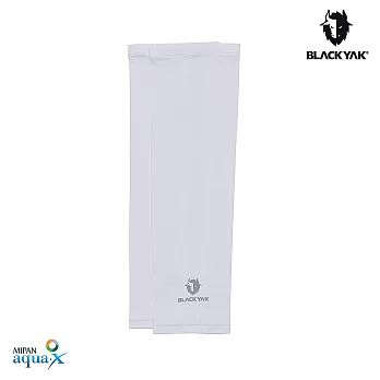 BLACKYAK AQUAX BASIC涼感袖套 M 白色