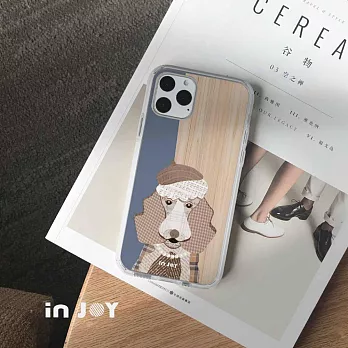 INJOYmall for iPhone 13 Pro 格紋時髦紅貴賓 防摔手機殼 保護殼