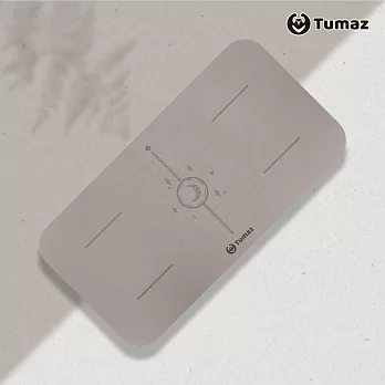 【Tumaz月熊健身】升級4.5mm PU天然橡膠 迷你跪墊/倒立墊  拿鐵咖