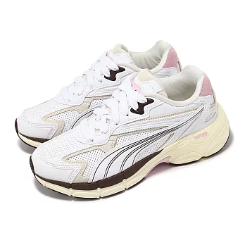 Puma 休閒鞋 Teveris Nitro Preppy Wns 女鞋 米白 黑 粉紅 氮氣 運動鞋 39109602