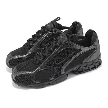 Nike 休閒鞋 Air Zoom Spiridon Cage 2 男鞋 女鞋 黑 Triple Black HM8497-010 27cm BLACK