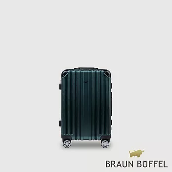 【BRAUN BUFFEL 德國小金牛】台灣總代理 伊斯瑪 20吋行李箱-軍綠色/BFL01-81-MIL