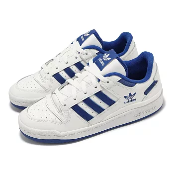 adidas 休閒鞋 Forum Low CL 男鞋 女鞋 米白 寶藍 復古 愛迪達 IH7829