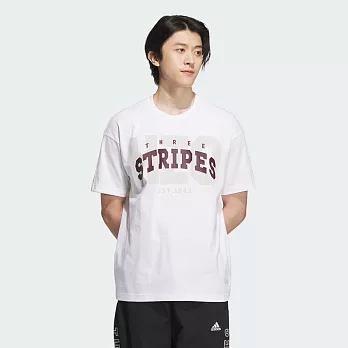 ADIDAS CLG S/S TEE 男短袖上衣-白-JG8542 L 白色