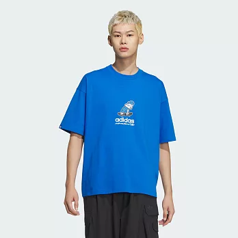 ADIDAS CS TEE SS M 男短袖上衣-藍-JC6828 2XL 藍色