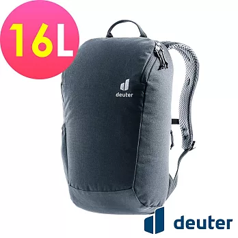 【deuter 德國】StepOut 16L休閒旅遊背包3815123- 黑