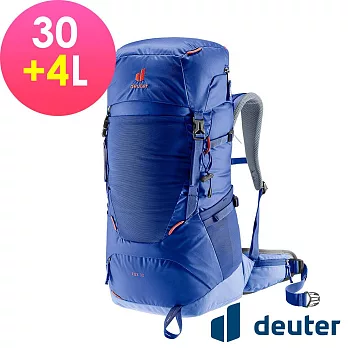 【deuter 德國】FOX 30+4L 拔熱背包3611122- 藍