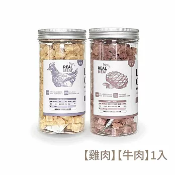 【Let’s Cate 】凱勒毛孩鮮肉凍乾《雞肉、鮪魚、牛肉、鬼頭刀》-80g(2入組) 雞肉+牛肉