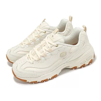 Skechers 休閒鞋 D Lites-Good Neutral 女鞋 米白 厚底 復古 老爹鞋 149807OFWT