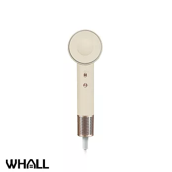 【WHALL】專業負離子吹風機 WD-901 杏柔灰