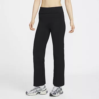 NIKE AS W NK DF ONE HR FLDOVR PANT 女休閒長褲-黑-FV7849010 XL 黑色