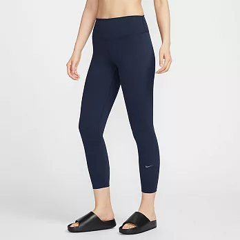 NIKE AS W NK DF ONE HR 7/8 TIGHT 女緊身長褲-藍-FN3233451 L 藍色