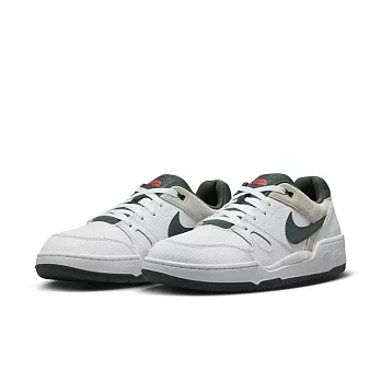 NIKE FULL FORCE LO COB 男休閒鞋-白綠-HF1739100 US6.5 白色