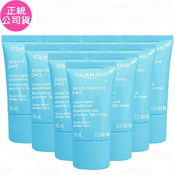 CLARINS 克蘭詩 水潤奇肌清爽保濕霜(15ml)*10(公司貨)