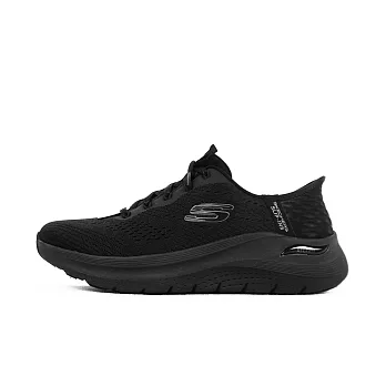 Skechers Arch Fit 2.0 [150066WBBK] 女 休閒鞋 運動鞋 寬楦 厚底 套入式 瞬穿 黑