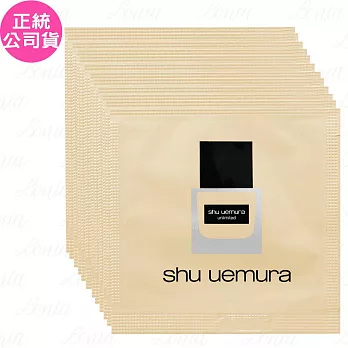 shu uemura 植村秀 無極限超時輕粉底 SPF18 PA+++體驗包(#764)(1ml)*12(公司貨)