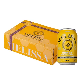 【Melissa】蜂蜜氣泡飲330mlx24入/箱