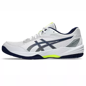 Asics Gel-task 4 [1071A103-100] 男 排球鞋 羽球鞋 室內運動 支撐 緩震 白 深藍